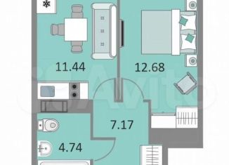 Продается 1-комнатная квартира, 36 м2, Санкт-Петербург, метро Ломоносовская, Варфоломеевская улица, 6