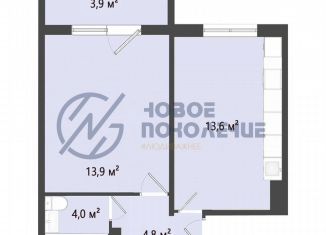 Продается однокомнатная квартира, 37 м2, Омская область, посёлок Биофабрика, 18к2