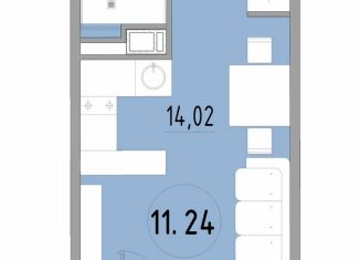 Продается однокомнатная квартира, 24.9 м2, Санкт-Петербург, 3-й Рабфаковский переулок, 5к5Л, Невский район