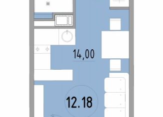 Продается 1-комнатная квартира, 24.9 м2, Санкт-Петербург, 3-й Рабфаковский переулок, 5к5Л, муниципальный округ Обуховский