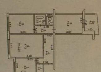 Продается 3-ком. квартира, 63 м2, Новосибирск, Экваторная улица, 12, Советский район