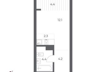 Продам квартиру студию, 25.2 м2, Новосибирск, Заельцовский район