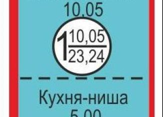 Продажа квартиры студии, 23.5 м2, Оренбург, ЖК Дубки, Уральская улица, 2/19