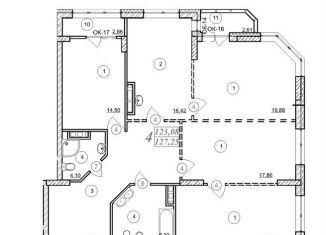 Продажа 4-ком. квартиры, 127.3 м2, Новосибирск, Кировский район