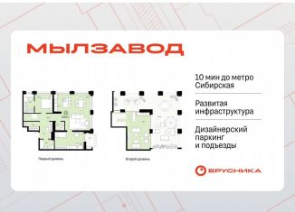 Продается двухкомнатная квартира, 200.6 м2, Новосибирск, метро Сибирская