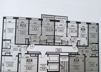 Продажа 2-комнатной квартиры, 63 м2, Краснодар, ЖК Свобода