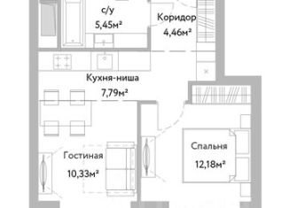 Продам двухкомнатную квартиру, 40.2 м2, Москва, жилой комплекс Вери, к2, метро Петровско-Разумовская