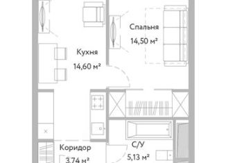 Продаю однокомнатную квартиру, 38 м2, Москва, жилой комплекс Вери, к1, метро Петровско-Разумовская