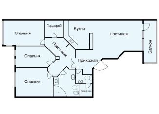 Продам четырехкомнатную квартиру, 158 м2, Москва, Казарменный переулок, 3с6, Казарменный переулок