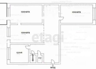 3-ком. квартира на продажу, 63.2 м2, Камбарка, улица Суворова, 18