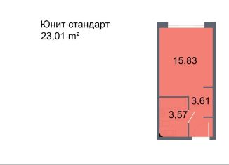 Продается квартира студия, 23 м2, Санкт-Петербург, муниципальный округ № 54, проспект Большевиков, уч3