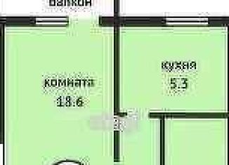 Сдается однокомнатная квартира, 26.4 м2, Сыктывкар, улица Быковского, 5, Эжвинский район