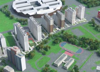 Продажа трехкомнатной квартиры, 52.2 м2, рабочий посёлок Новоивановское, ЖК Инновация