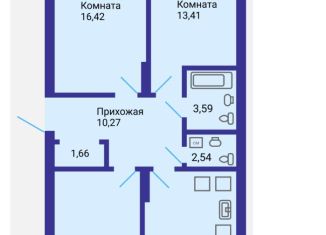 Продаю трехкомнатную квартиру, 84 м2, Нижний Новгород, метро Двигатель Революции
