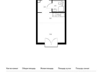 Квартира на продажу студия, 23.5 м2, Москва, улица Академика Павлова, 56, ЖК Академика Павлова