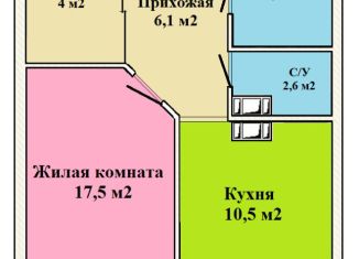 1-ком. квартира в аренду, 47.2 м2, Санкт-Петербург, Лыжный переулок, метро Старая Деревня