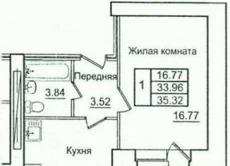 Продажа однокомнатной квартиры, 36.7 м2, Орёл, улица Бурова, 46, 6-й микрорайон