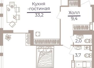 Продаю двухкомнатную квартиру, 87.1 м2, Москва, Херсонская улица, 43к5, метро Зюзино