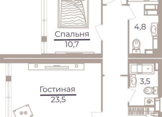 Продается трехкомнатная квартира, 96.4 м2, Москва, Херсонская улица, 43к5, район Черёмушки