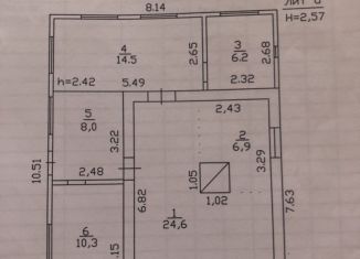 Продаю дом, 70 м2, село Саклово, Дорожная улица, 15А