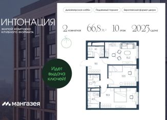 Продам двухкомнатную квартиру, 66.8 м2, Москва, район Щукино, Щукинская улица, 3
