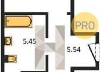 Продается 1-комнатная квартира, 50.4 м2, Новосибирск, метро Октябрьская