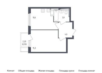 Продажа однокомнатной квартиры, 35.1 м2, Московская область, жилой комплекс Мытищи Парк, к4
