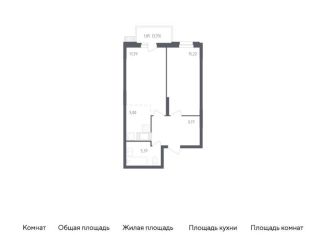 Продажа 1-комнатной квартиры, 54.5 м2, посёлок Жилино-1, жилой комплекс Егорово Парк, к3, ЖК Егорово Парк