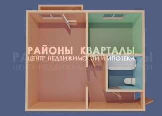 Продам однокомнатную квартиру, 31.8 м2, Челябинская область, улица Цвиллинга, 43