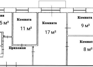 Продажа 4-комнатной квартиры, 59 м2, Ленинградская область, улица Володарского, 34
