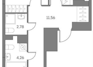 Продается 2-ком. квартира, 60.3 м2, Москва, ЮВАО, Рязанский проспект, 2с27