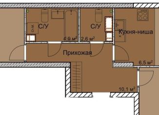 Продаю 2-комнатную квартиру, 71.4 м2, Нижегородская область, 1-я Оранжерейная улица, 24А