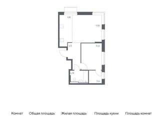 Продаю 1-комнатную квартиру, 50.2 м2, Москва