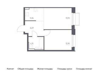 Продажа 1-ком. квартиры, 42.2 м2, Москва, ЮАО