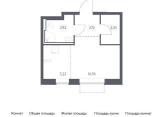 Продажа квартиры студии, 26.4 м2, Москва, район Марьино