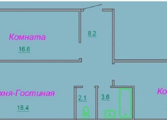 Продажа 2-комнатной квартиры, 67.5 м2, городской посёлок Фёдоровское, Счастливая улица, 3к3