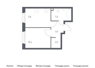 Продается 1-ком. квартира, 31.3 м2, Москва, проспект Куприна, 30к9