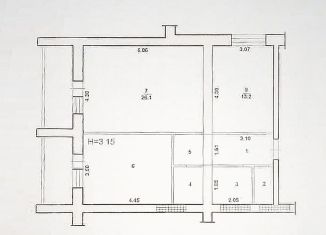 Продам 3-комнатную квартиру, 70.4 м2, Волгоградская область, проспект имени Ленина, 146
