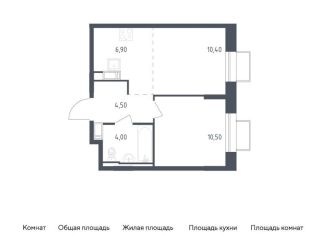 Продажа 2-комнатной квартиры, 36.3 м2, посёлок Песочный, Садовая улица