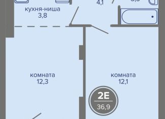 Продаю двухкомнатную квартиру, 36.9 м2, Пермь, Индустриальный район, шоссе Космонавтов, 309А