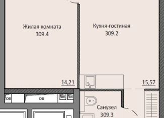 Продаю однокомнатную квартиру, 38.2 м2, Москва, Автозаводская улица, 24к1