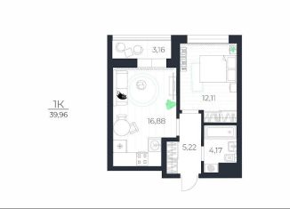 Продам двухкомнатную квартиру, 40 м2, Тульская область