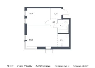 Продаю 1-комнатную квартиру, 40.9 м2, Московская область, жилой комплекс Егорово Парк, к3.2