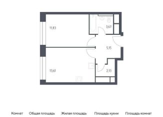 Продаю 1-комнатную квартиру, 36.4 м2, Балашиха, жилой квартал Новоград Павлино, к8