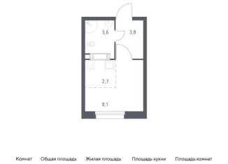Продам квартиру студию, 18 м2, Москва, проспект Куприна, 30к9