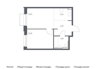 1-комнатная квартира на продажу, 42.5 м2, Москва, метро Домодедовская
