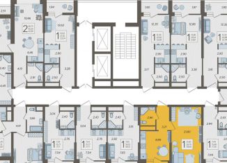 Продается однокомнатная квартира, 38.9 м2, Сочи, Ясногорская улица, 16/2к1