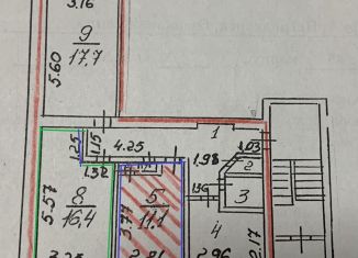 Комната на продажу, 11.1 м2, Петергоф, Озерковая улица