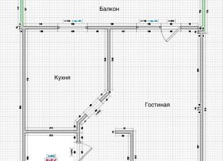 Продается однокомнатная квартира, 46.5 м2, Улан-Удэ, улица Смолина, 67к1