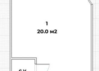 Продаю квартиру студию, 20 м2, Москва, Синявинская улица, 11к5, САО